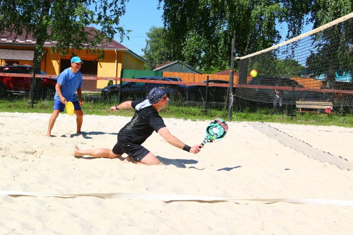 Названы чемпионы Тверской области по пляжному теннису