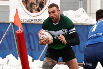 Тверской игрок дебютировал в высшем регбийном дивизионе страны