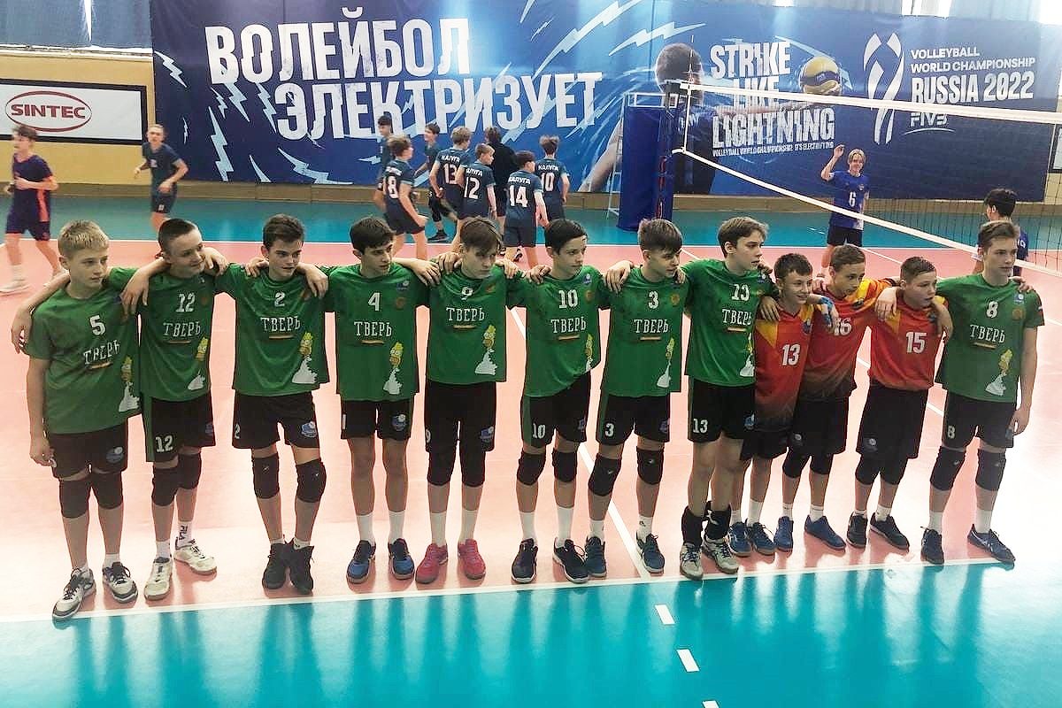 Тверские волейболисты привезли медали из Обнинска