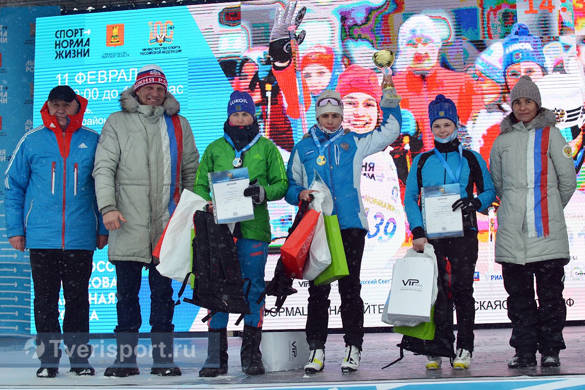Машинист тепловоза, воспитатель и второклассник: названы все победители «Лыжни России» в Твери