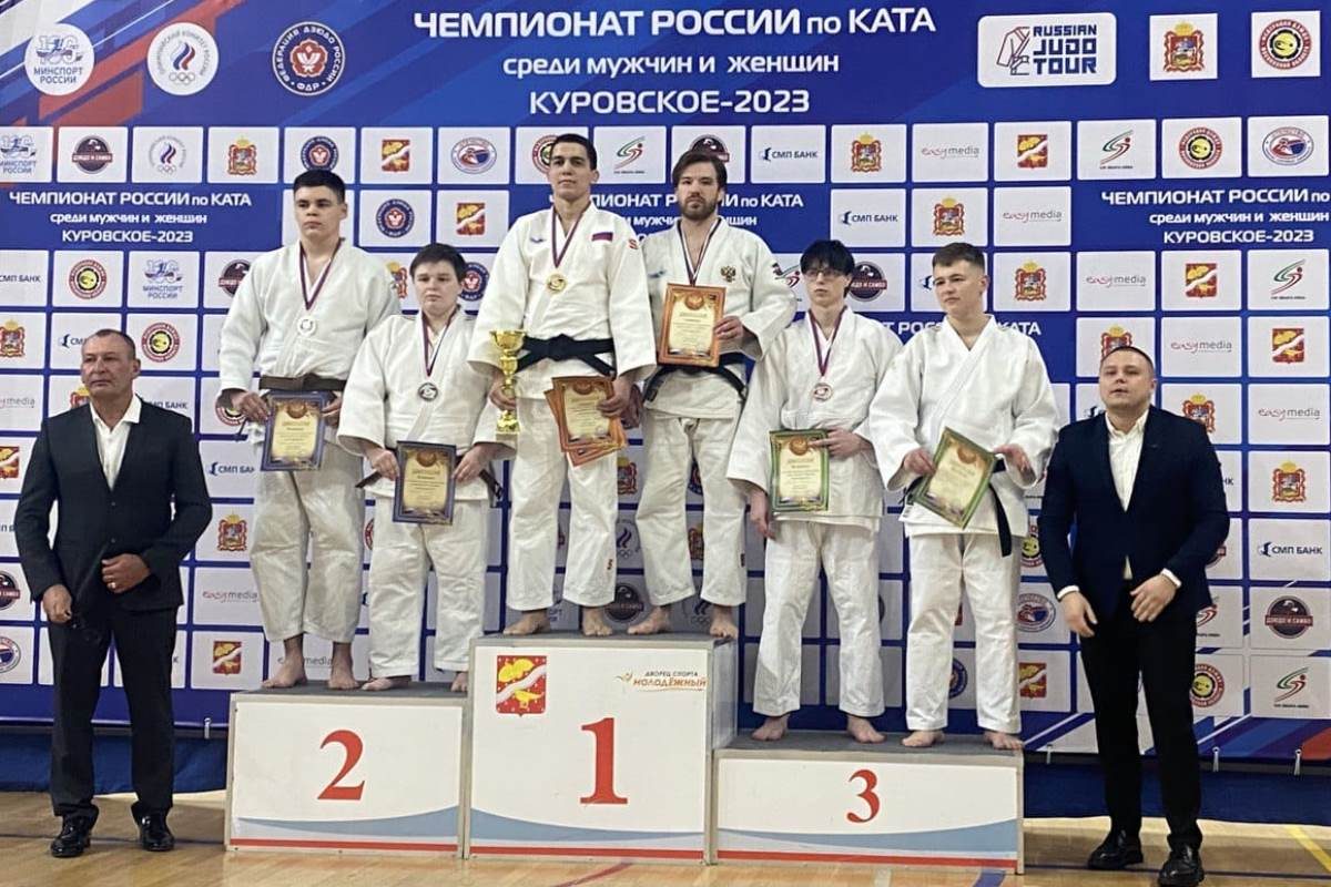 Впервые в истории дзюдоисты из Твери стали чемпионами России по ката