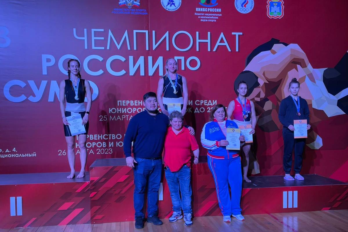 Девушки из Тверской области покорили пьедестал чемпионата России по сумо