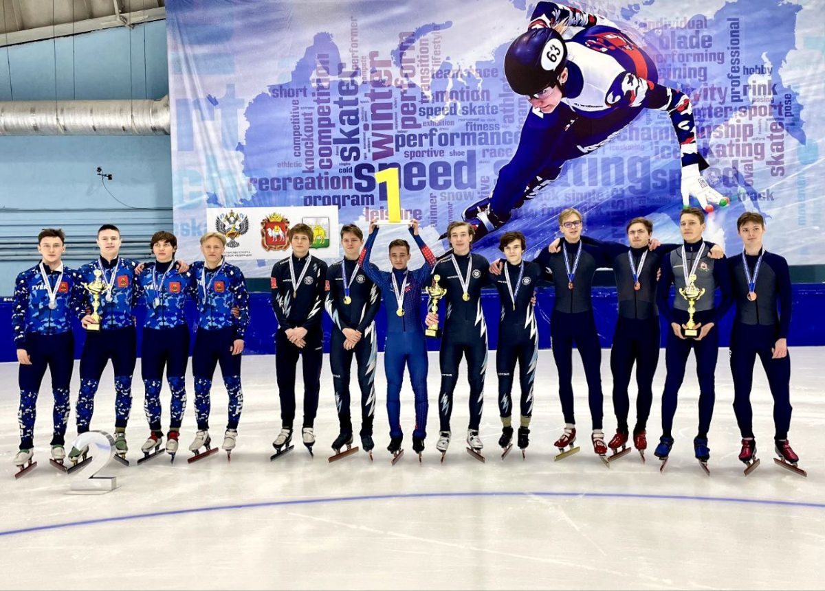 Тверские шорт-трекисты добежали до медалей первенства России