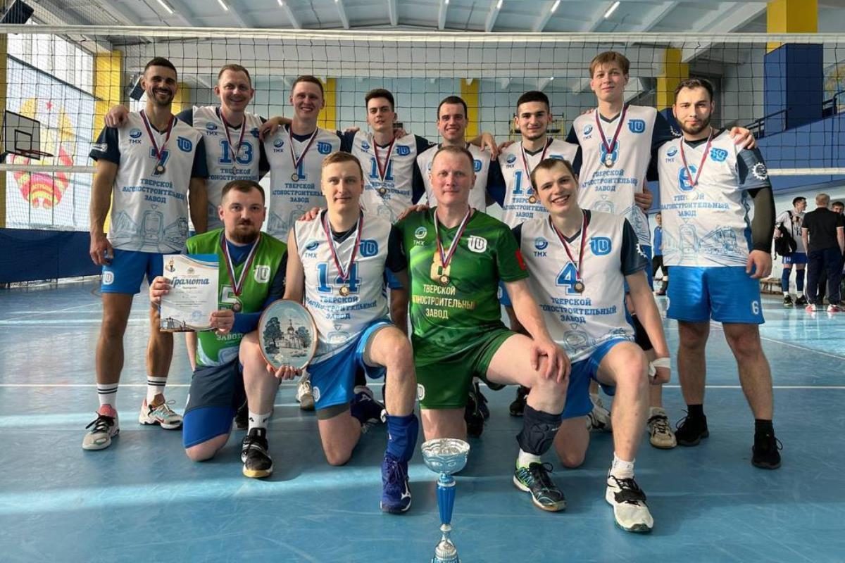 Тверские волейболисты триумфально дебютировали на Кубке Александра Невского