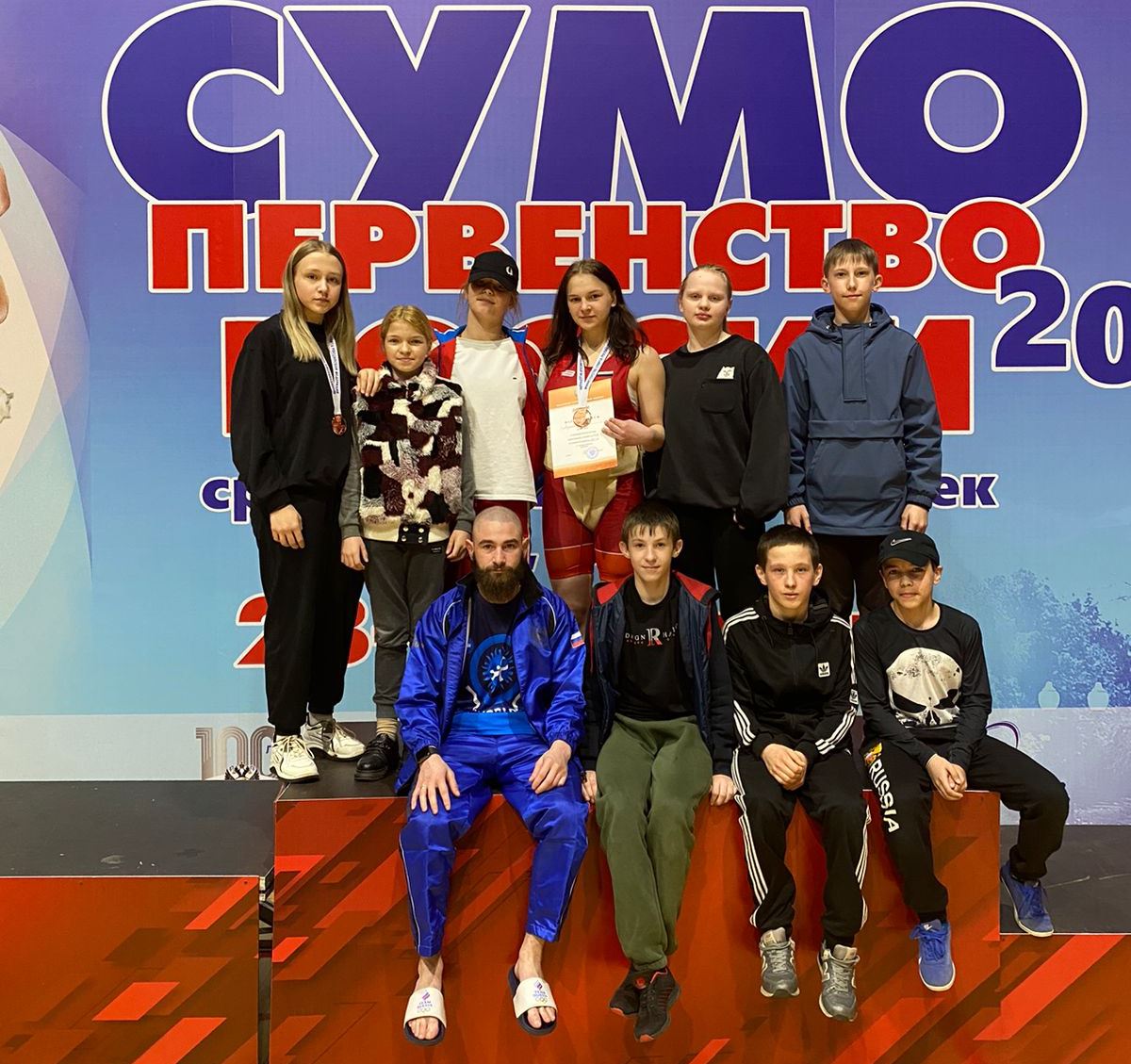 Девушки из Тверской области стали призерами первенства России по сумо