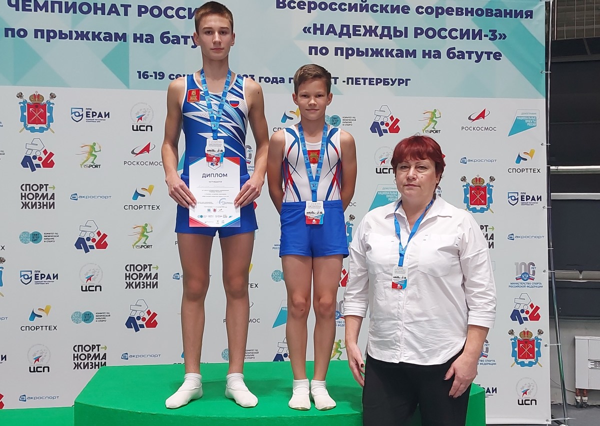 Тверские акробаты оформили золотой дубль на всероссийских соревнованиях «Надежды России»