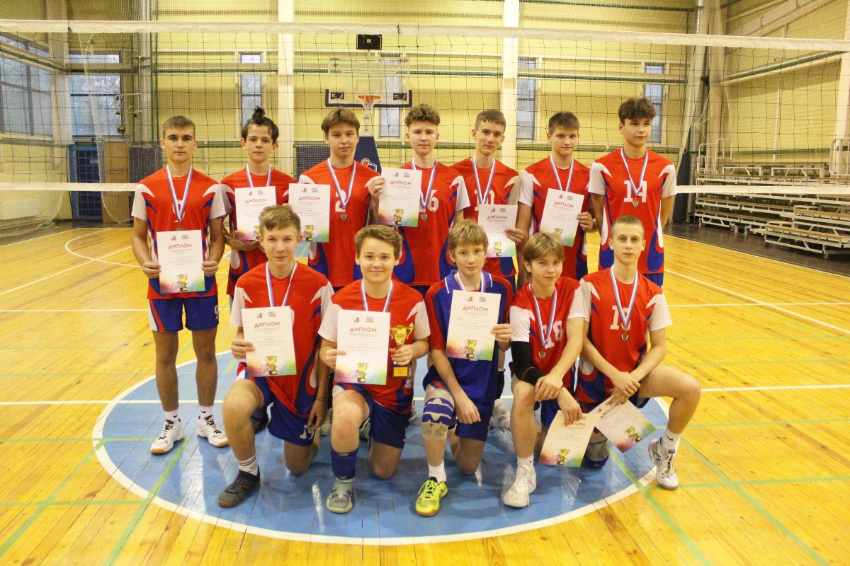 Волейболисты Твери забрали все награды юношеского первенства области