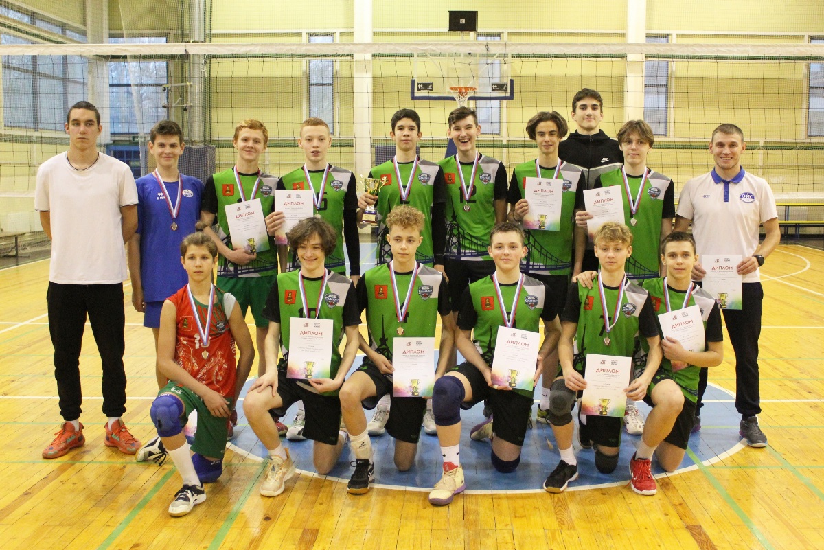 Волейболисты Твери забрали все награды юношеского первенства области