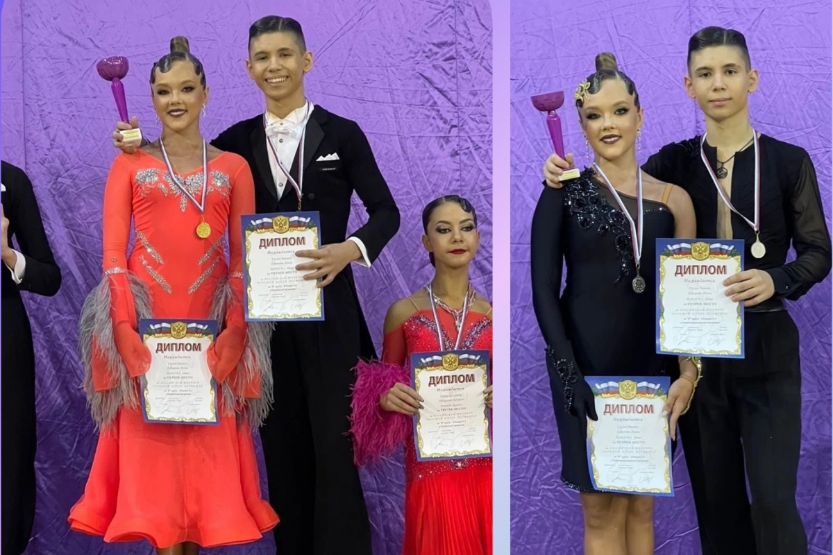 Тверские танцоры завоевали медали крупного российского турнира