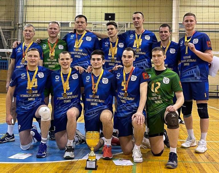 Волейболисты тверского Политеха защитили титул чемпионов области