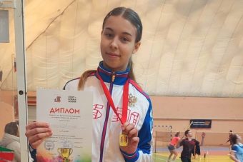 12-летняя школьница стала чемпионкой Тверской области по бадминтону среди женщин