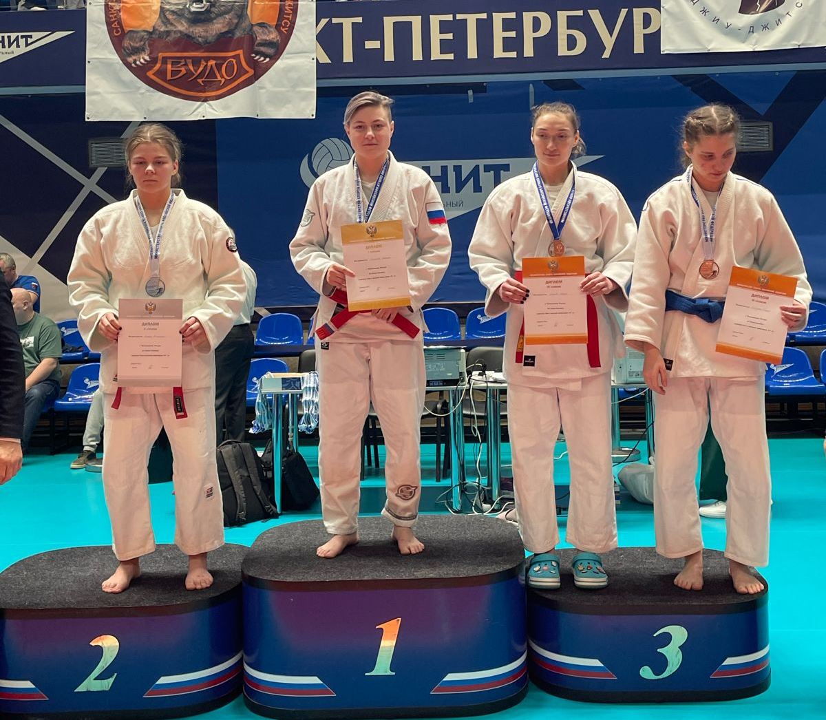 Спортсмены Тверской области завоевали семь медалей чемпионата России по джиу-джитсу