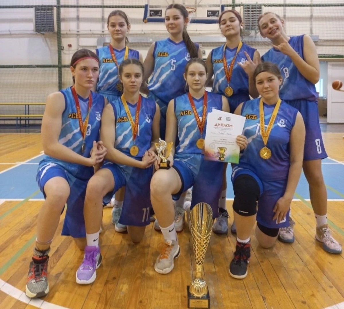 Названы лучшие баскетболистки Тверской области среди девушек до 18 лет