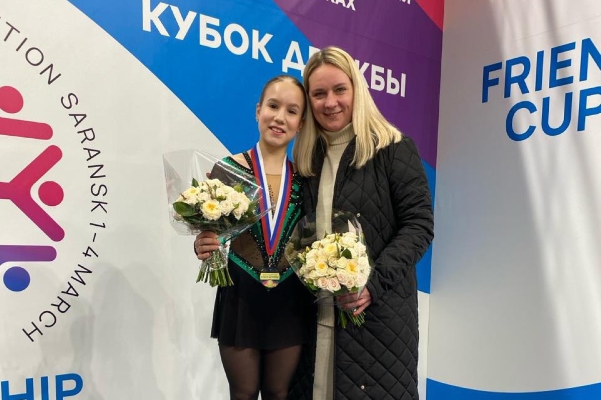 Тверская фигуристка заняла первое место на международных соревнованиях «Кубок Дружбы»