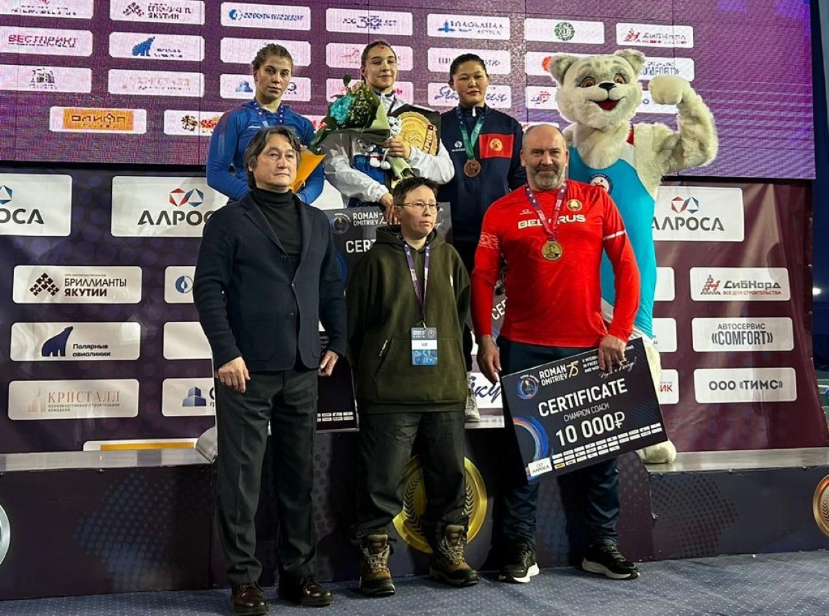 Девушка-борец из Тверской области поднялась на пьедестал международного турнира