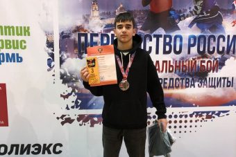 Тверской спортсмен завоевал историческую медаль на первенстве России по универсальному бою