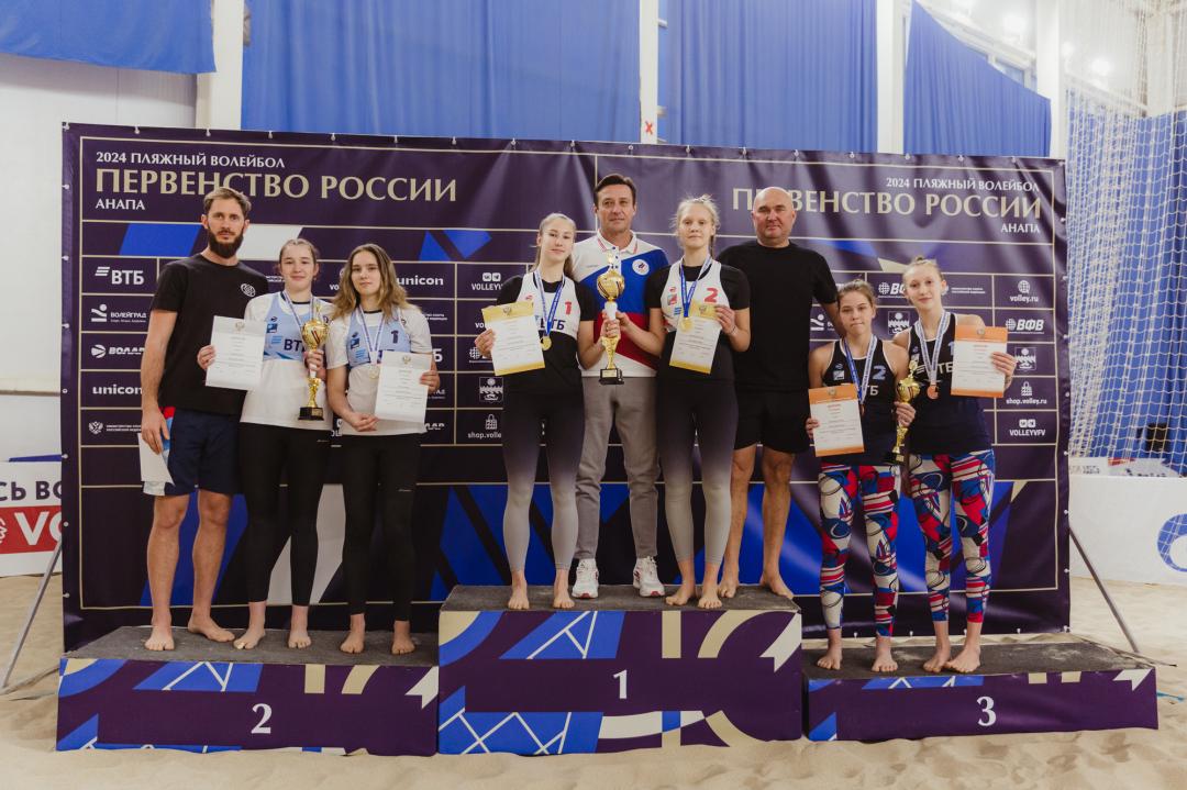 Волейболистка-пляжница из Твери стала двукратным призером первенства России