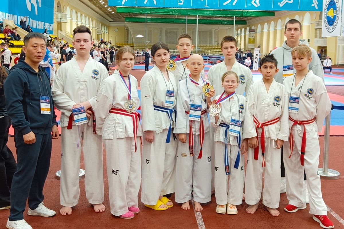 Тхэквондисты Тверской области завоевали 15 медалей на Кубке Петра Великого