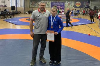Ксения Самуйлова завоевала для Тверской области медаль первенства России по борьбе