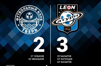 ФК «Тверь» не хватило двух голов для победы над «Леоном Сатурном»