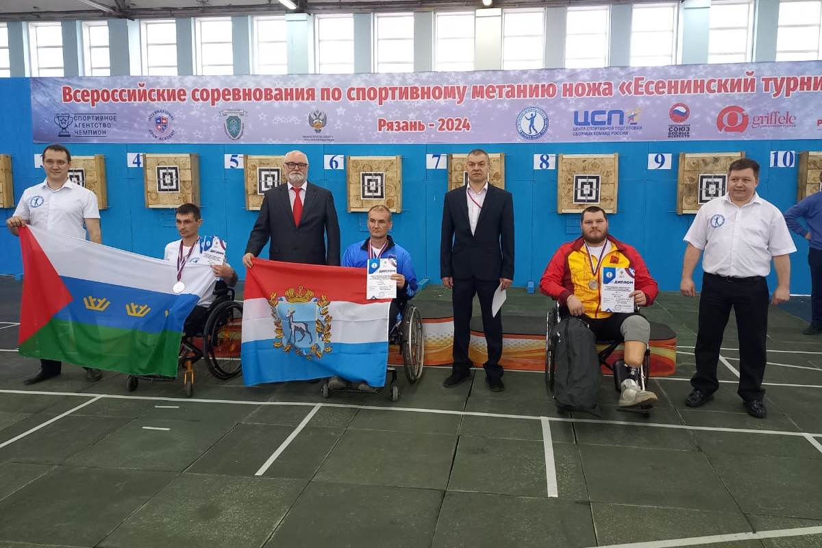 Ветеран СВО из Тверской области стал призером всероссийских соревнований по метанию ножа