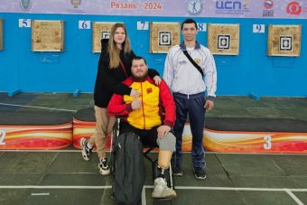 Ветеран СВО из Тверской области стал призером всероссийских соревнований по метанию ножа