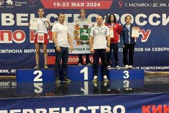 Девушка-кикбоксер из Твери вошла в число призеров первенства России