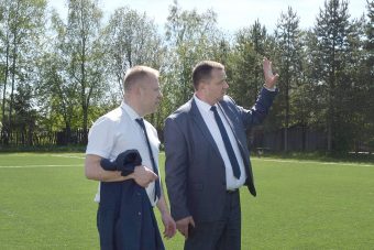 На стадионе чемпионов Тверской области по футболу появятся трибуны