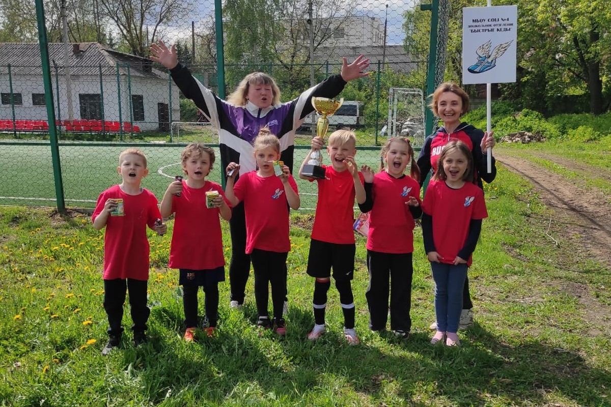 В Твери наградили лучших футболистов среди воспитанников детских садов