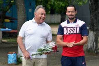 Спартаковец: Николай Ковалев принимает поздравления с юбилеем