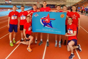 Тверские суворовцы собрали полный комплект наград всероссийских соревнований по легкой атлетике