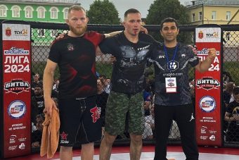 Тверской боец одержал победу на профессиональном турнире по смешанным единоборствам «Битва за Тулу»
