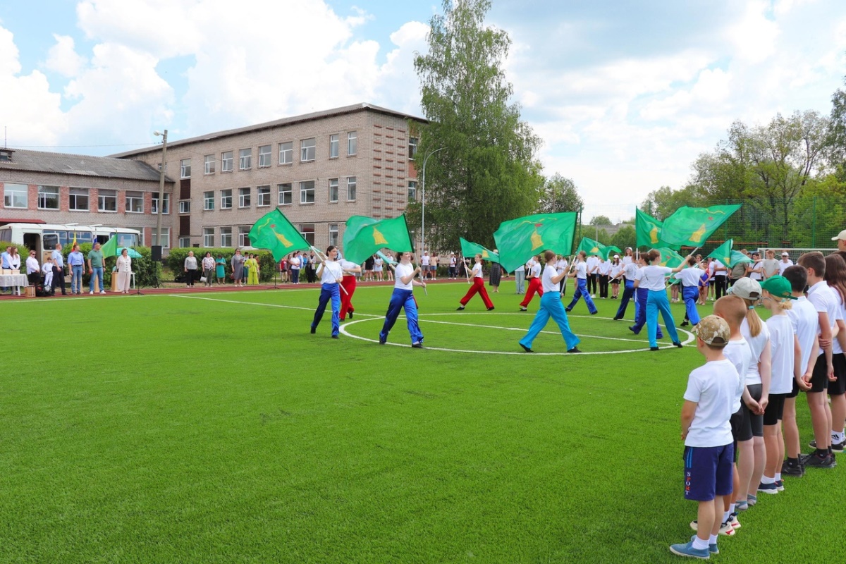 В Тверской области открылся новый школьный стадион