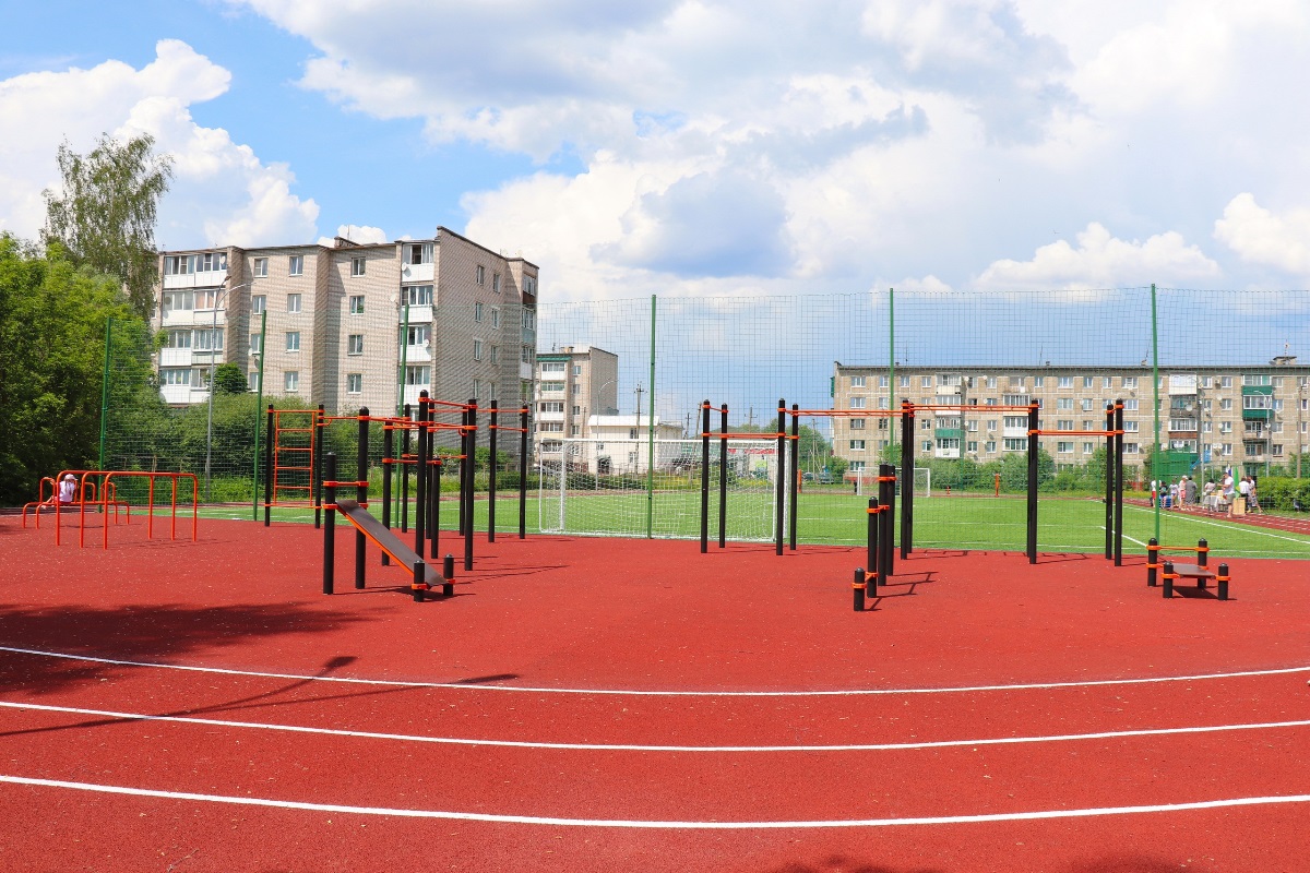 В Тверской области открылся новый школьный стадион