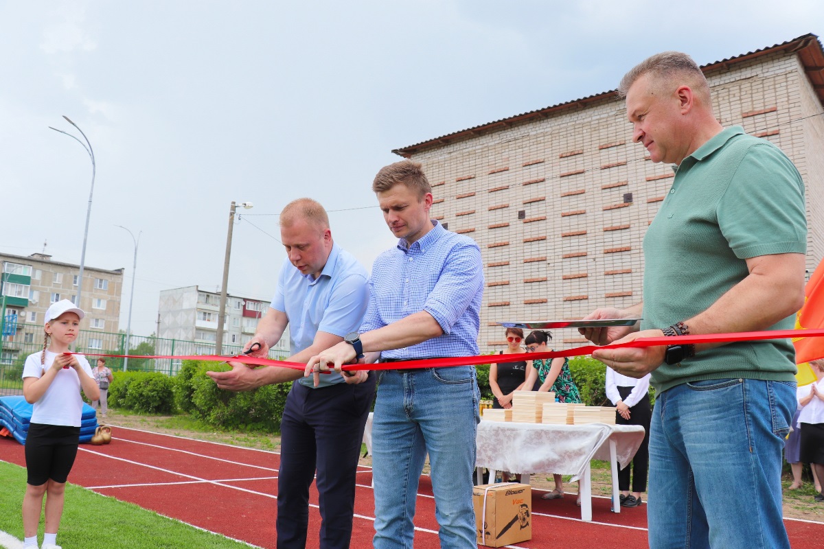 В Тверской области открылся новый школьный стадион