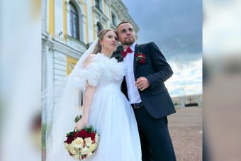 Известный тверской футболист женился на гимнастке