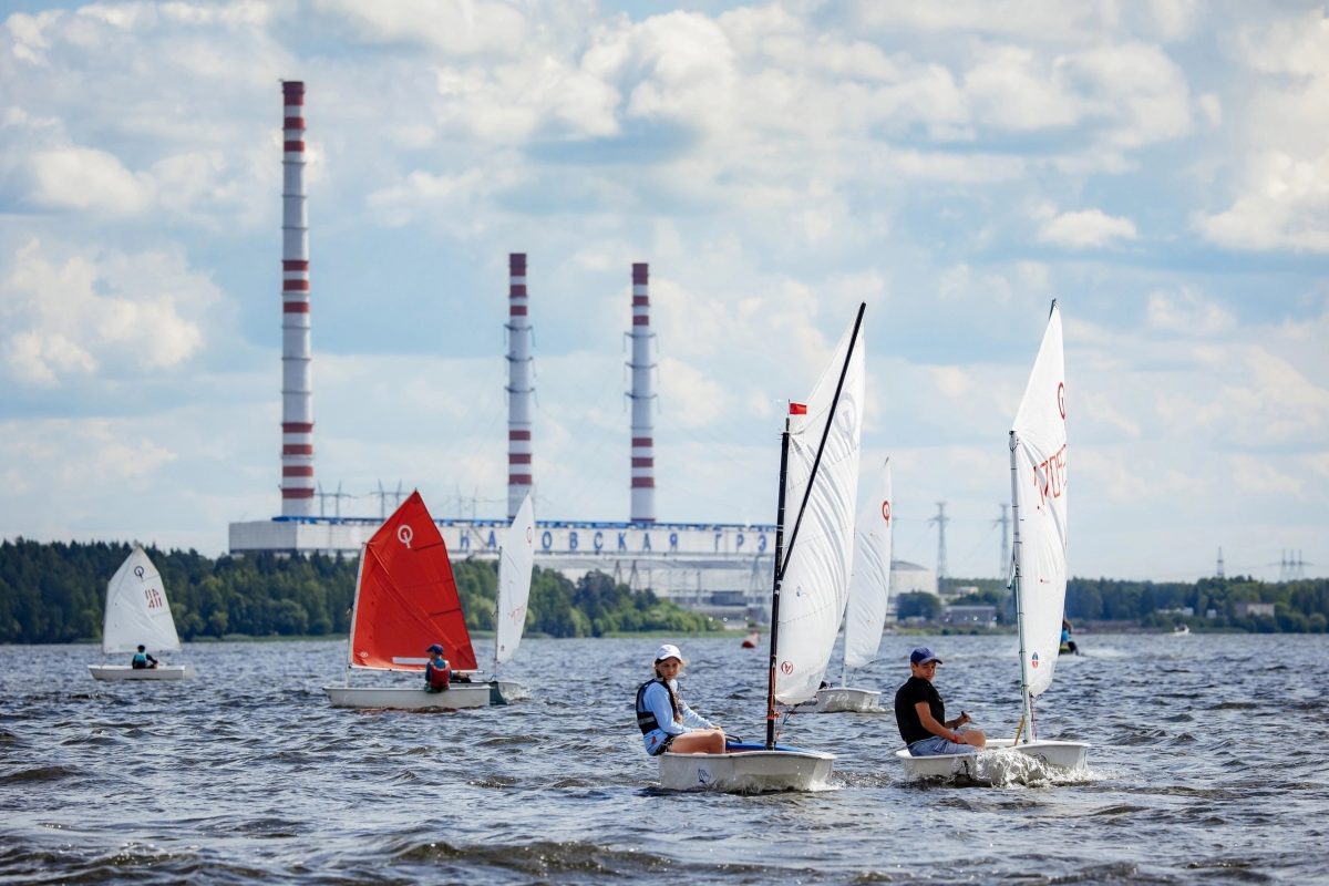 Тверские яхтсмены покорили пьедестал первенства ЦФО на Московском море