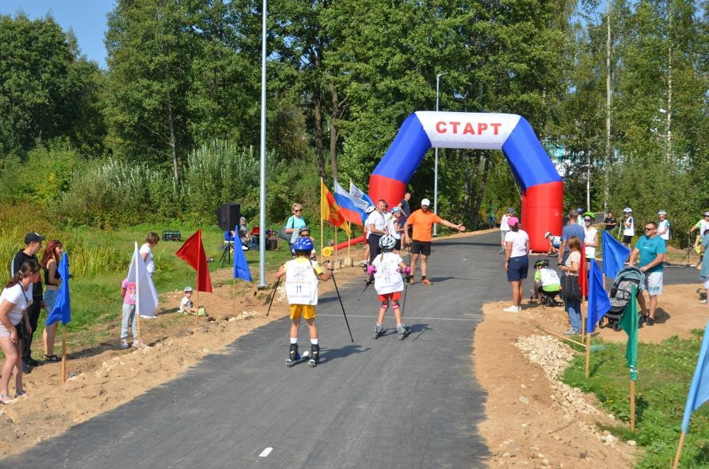 В Тверской области открылась новая лыжероллерная трасса