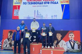 Тверской тхэквондист завоевал серебро чемпионата России