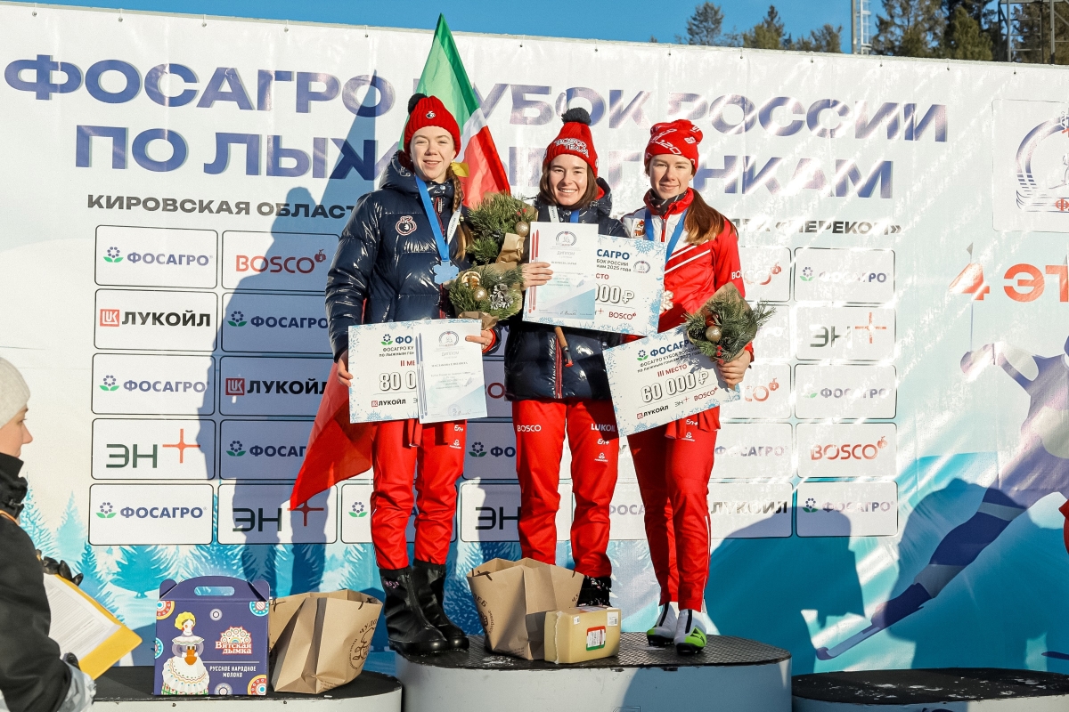 Олимпийская чемпионка из Твери через четыре месяца после рождения дочери выступила на Кубке России