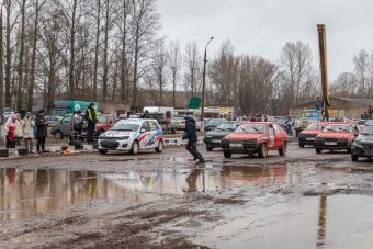 В Твери посреди зимы провели весенние гонки