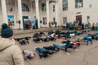 29370 отжиманий: в Тверской области установили «Рекорд Победы»