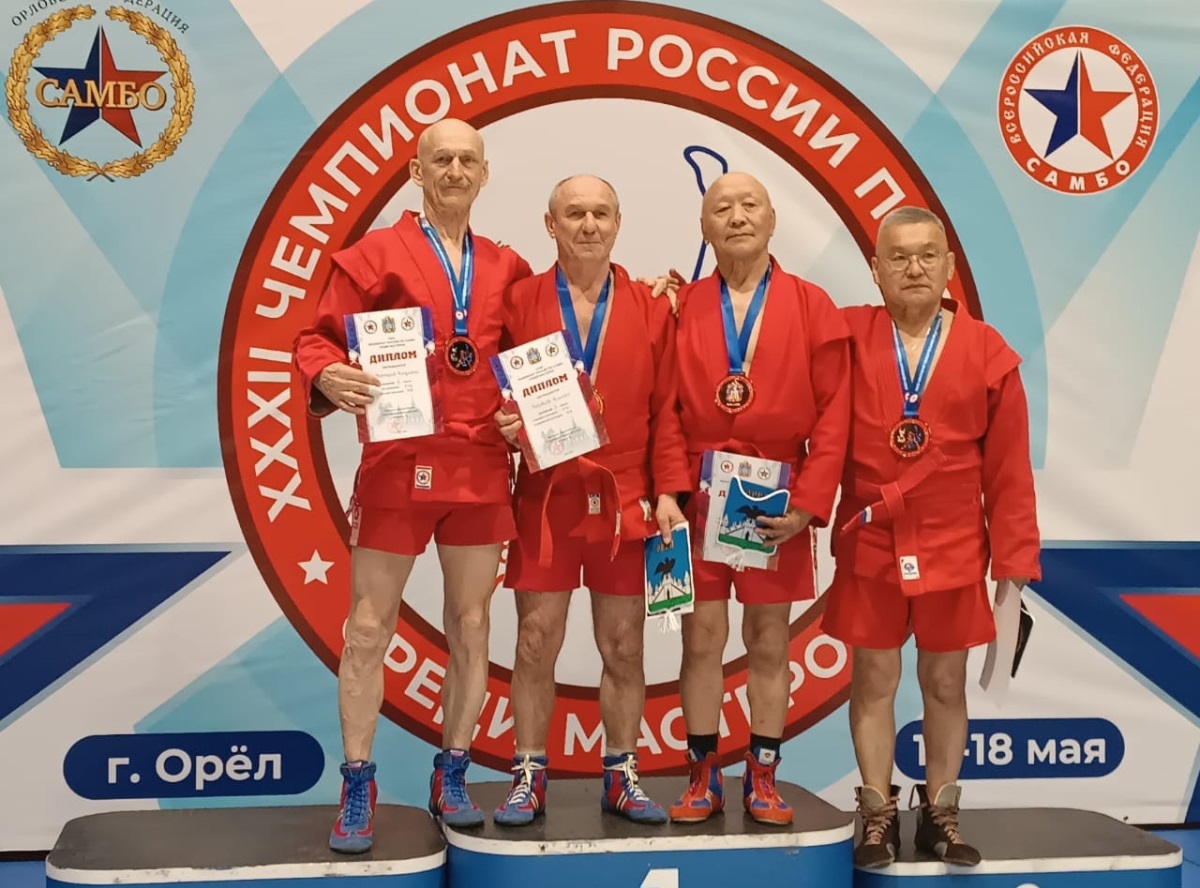Самбисты Тверской области стали триумфаторами чемпионата России среди мастеров