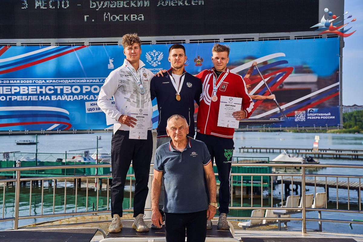 Тверские каноисты заняли весь пьедестал первенства России