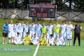 Тверские футболисты одержали первую победу в ЮФЛ Центр-Северо-Запад