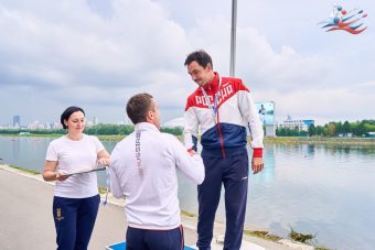 Илья Первухин отстоял титул чемпиона России по гребле