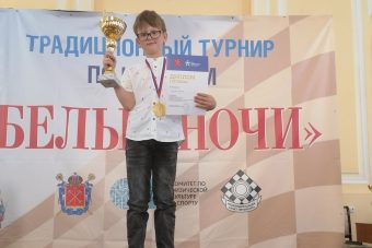 Юный шахматист из Твери одержал победу на всероссийском турнире