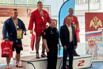 Самбист из Тверской области стал призером чемпионата спецназовцев
