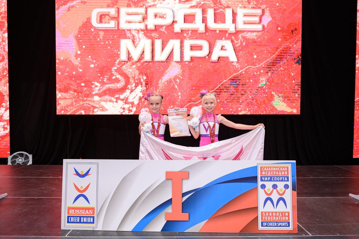 Тверская двойка выступила на «пятерку» на международном фестивале по чир спорту