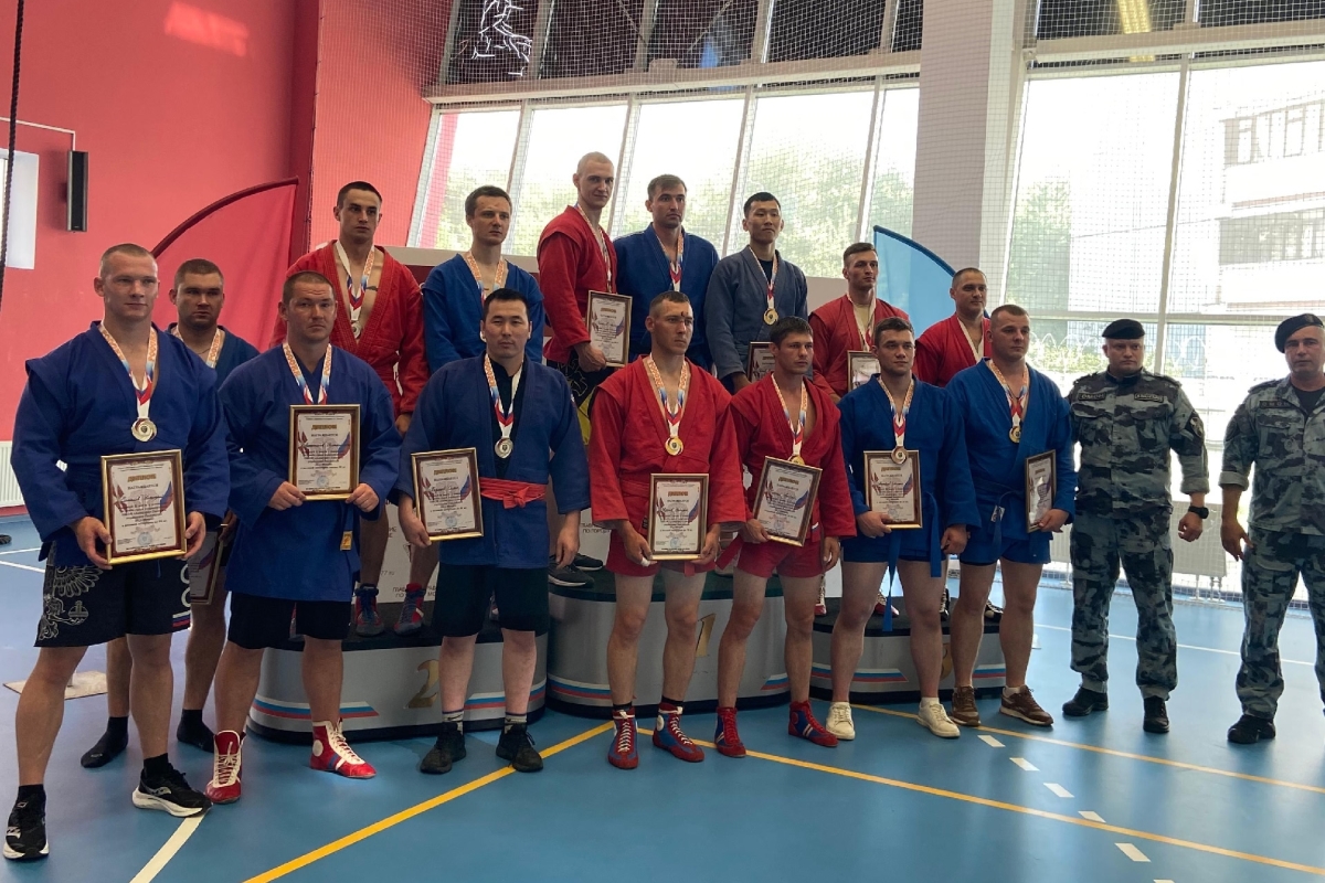 Самбист из Тверской области стал призером чемпионата спецназовцев